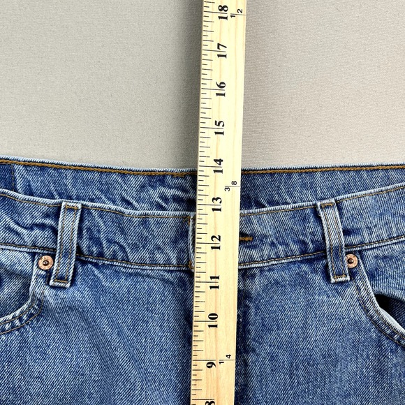 Vintage Levis 550 Jeans Mens 40x30 Blue Denim Relaxed Fit Light Stone Wash 90s - Picture 13 of 14